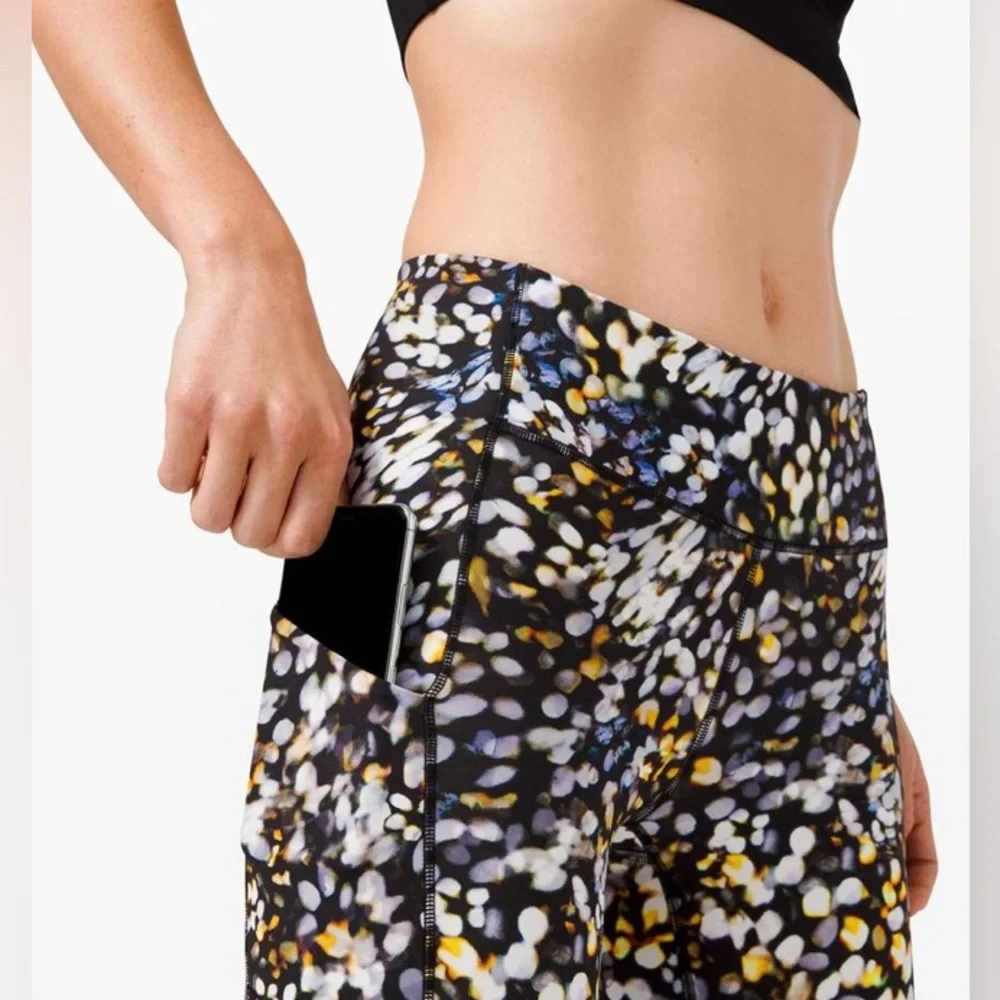 Lululemon Speed Up Leggings 28” Full-On a‎ Luxtreme Metropolis Glow Multi sz6